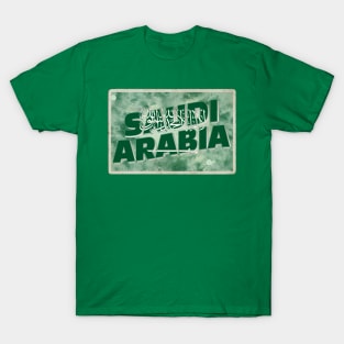 Saudi Arabia Vintage style retro souvenir T-Shirt